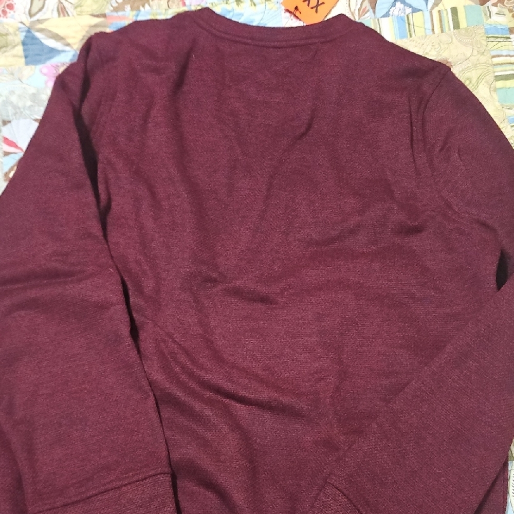Burgundy Men's Sweater - Picture 3 of 3